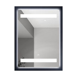 [3834] ESPEJO CON LUZ LED 45X60CM TAUMM