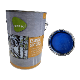 [P593] ESMALTE SINTETICO AZUL GALON PASSOL